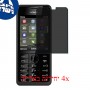 [4 יחידות] Nokia 301 מגן מסך נאנו זכוכית 9H פרטיות סקרין מובייל