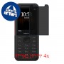 [4 יחידות] Nokia 5310 (2020) מגן מסך נאנו זכוכית 9H פרטיות סקרין מובייל