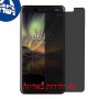 [4 יחידות] Nokia 6.1 מגן מסך נאנו זכוכית 9H פרטיות סקרין מובייל