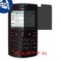 [4 יחידות] Nokia Asha 205 מגן מסך נאנו זכוכית 9H פרטיות סקרין מובייל