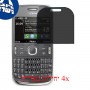 [4 יחידות] Nokia Asha 302 מגן מסך נאנו זכוכית 9H פרטיות סקרין מובייל