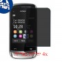 [4 יחידות] Nokia C2-06 מגן מסך נאנו זכוכית 9H פרטיות סקרין מובייל