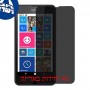 [4 יחידות] Nokia Lumia 630 Dual SIM מגן מסך נאנו זכוכית 9H פרטיות סקרין מובייל