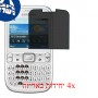 [4 יחידות] Samsung Chat 333 מגן מסך נאנו זכוכית 9H פרטיות סקרין מובייל