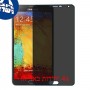 [4 יחידות] Samsung Galaxy Note 3 מגן מסך נאנו זכוכית 9H פרטיות סקרין מובייל