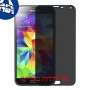 [4 יחידות] Samsung Galaxy S5 מגן מסך נאנו זכוכית 9H פרטיות סקרין מובייל