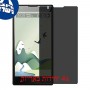 [4 יחידות] verykool s6001 Cyprus מגן מסך נאנו זכוכית 9H פרטיות סקרין מובייל