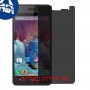 [4 יחידות] Wiko Highway מגן מסך נאנו זכוכית 9H פרטיות סקרין מובייל
