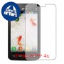 [4 יחידות] LG Optimus L4 II Tri E470 מגן מסך כמו דף נייר סקרין מובייל