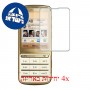 [4 יחידות] Nokia C3-01 Gold Edition מגן מסך כמו דף נייר סקרין מובייל