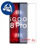 [4 יחידות] vivo iQOO 8 Pro מגן מסך כמו דף נייר סקרין מובייל