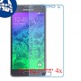 [4 יחידות] Samsung Galaxy Alpha (S801) מגן מסך נאנו זכוכית 9H סקרין מובייל