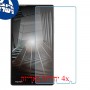 [4 יחידות] Sharp Aquos Xx מגן מסך נאנו זכוכית 9H סקרין מובייל