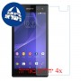 [4 יחידות] Sony Xperia C3 מגן מסך נאנו זכוכית 9H סקרין מובייל