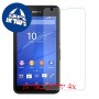 [4 יחידות] Sony Xperia E4g Dual מגן מסך נאנו זכוכית 9H סקרין מובייל