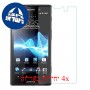[4 יחידות] Sony Xperia ion LTE מגן מסך נאנו זכוכית 9H סקרין מובייל