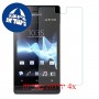 [4 יחידות] Sony Xperia miro מגן מסך נאנו זכוכית 9H סקרין מובייל