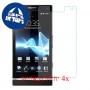 [4 יחידות] Sony Xperia SL מגן מסך נאנו זכוכית 9H סקרין מובייל