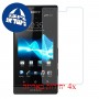 [4 יחידות] Sony Xperia sola מגן מסך נאנו זכוכית 9H סקרין מובייל