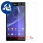 [4 יחידות] Sony Xperia T2 Ultra dual מגן מסך נאנו זכוכית 9H סקרין מובייל
