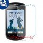[4 יחידות] ZTE Groove X501 מגן מסך נאנו זכוכית 9H סקרין מובייל