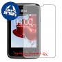 [4 יחידות] LG L20 מגן מסך הידרוג'ל שקוף (סיליקון) סקרין מובייל
