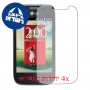 [4 יחידות] LG L40 Dual D170 מגן מסך הידרוג'ל שקוף (סיליקון) סקרין מובייל