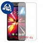 [4 יחידות] Micromax Canvas Nitro 4G E455 מגן מסך הידרוג'ל שקוף (סיליקון) סקרין מובייל