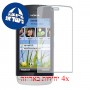 [4 יחידות] Nokia C5-06 מגן מסך הידרוג'ל שקוף (סיליקון) סקרין מובייל