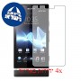 [4 יחידות] Sony Xperia P מגן מסך הידרוג'ל שקוף (סיליקון) סקרין מובייל