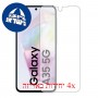 [4 יחידות] Samsung Galaxy A35 מגן מסך הידרוג'ל שקוף (סיליקון) סקרין מובייל