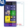 [4 יחידות] HTC 8XT מגן מסך נאנו זכוכית 9H סקרין מובייל